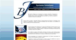 Desktop Screenshot of bjsystemssolutions.com